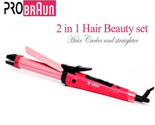 Pro-Braun Multifunctional Fashion Hair Straightene